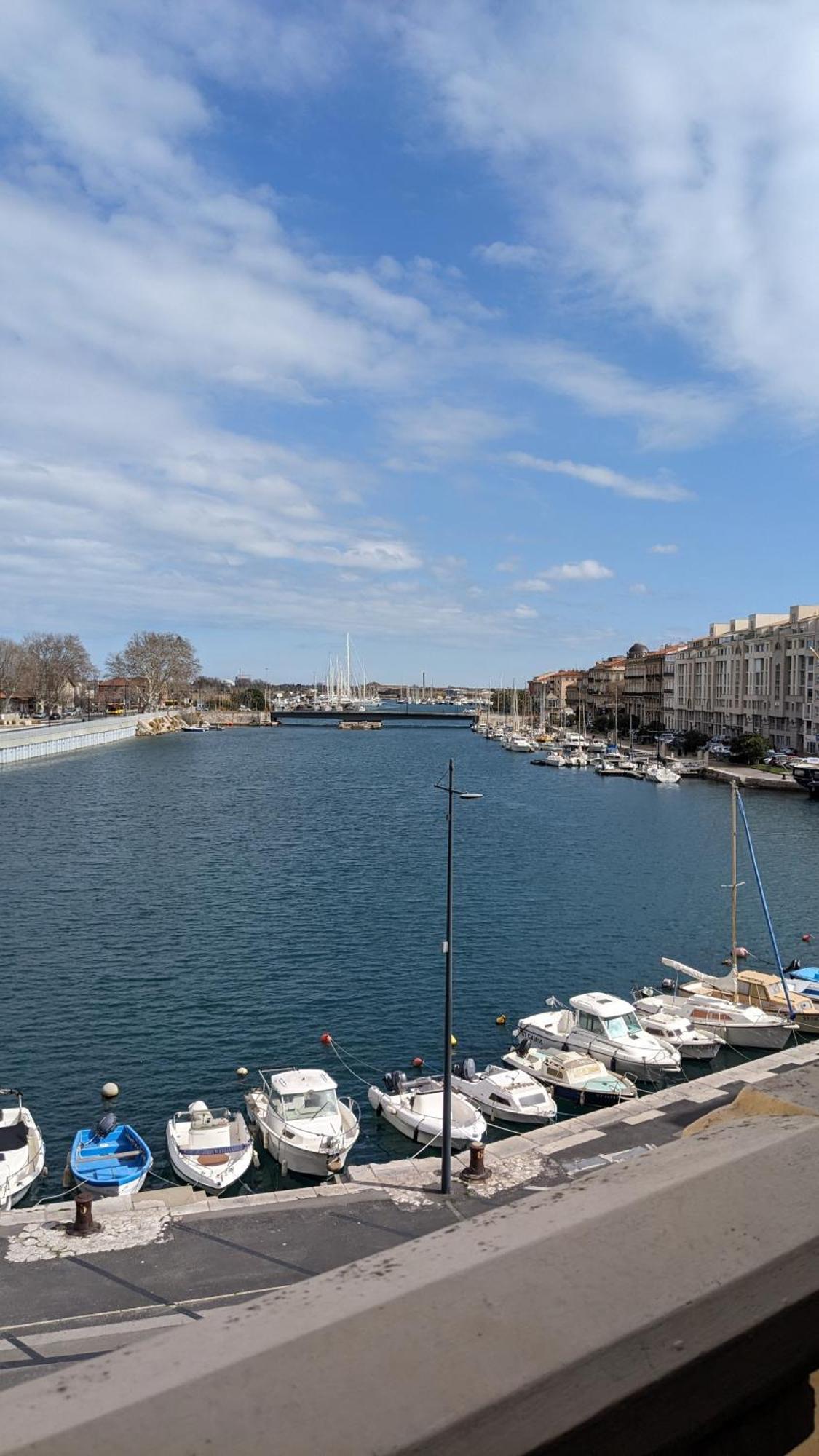 Apartament T3 Avec Terrasse Avec Vue Exceptionnelle Sur Les Quais De Sète Zewnętrze zdjęcie